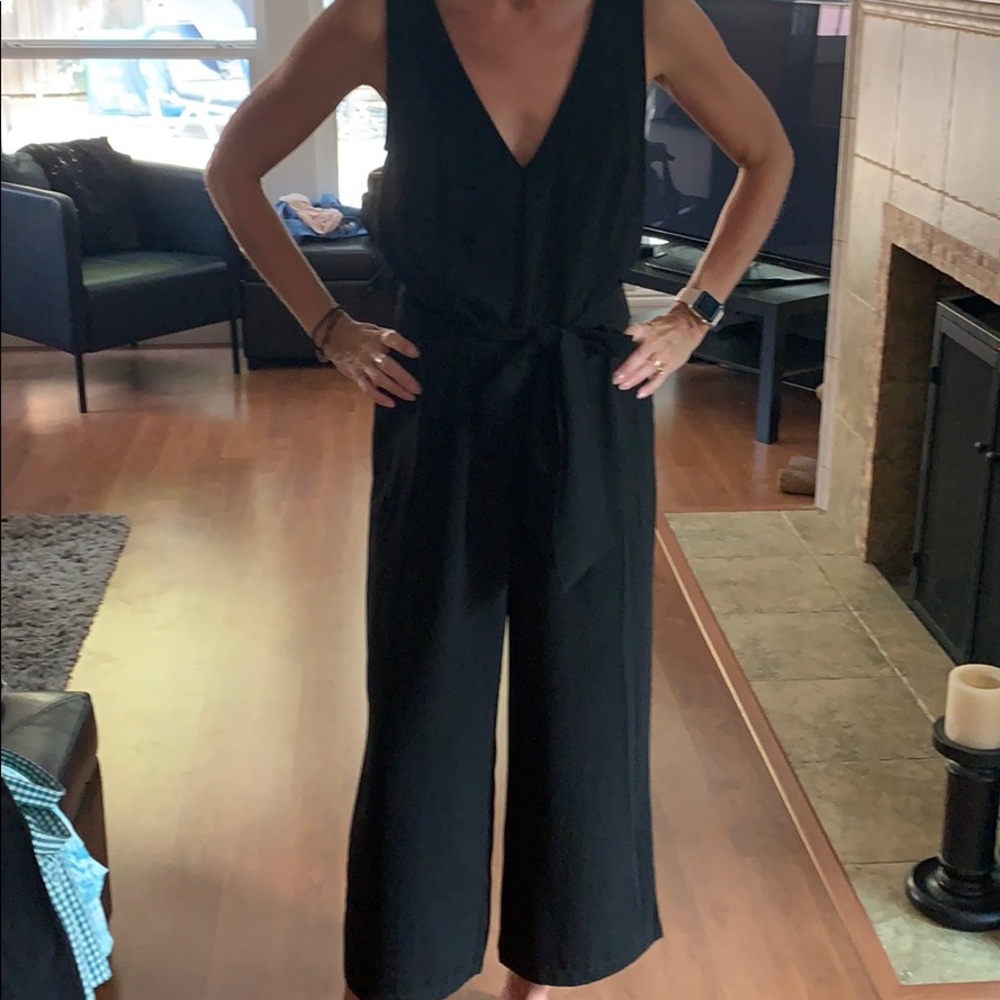 Wide leg jumper